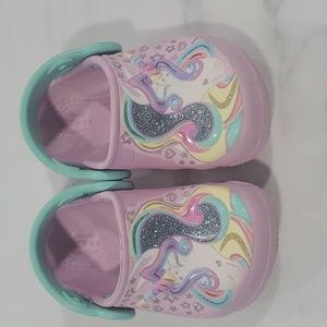Baby girl crocs